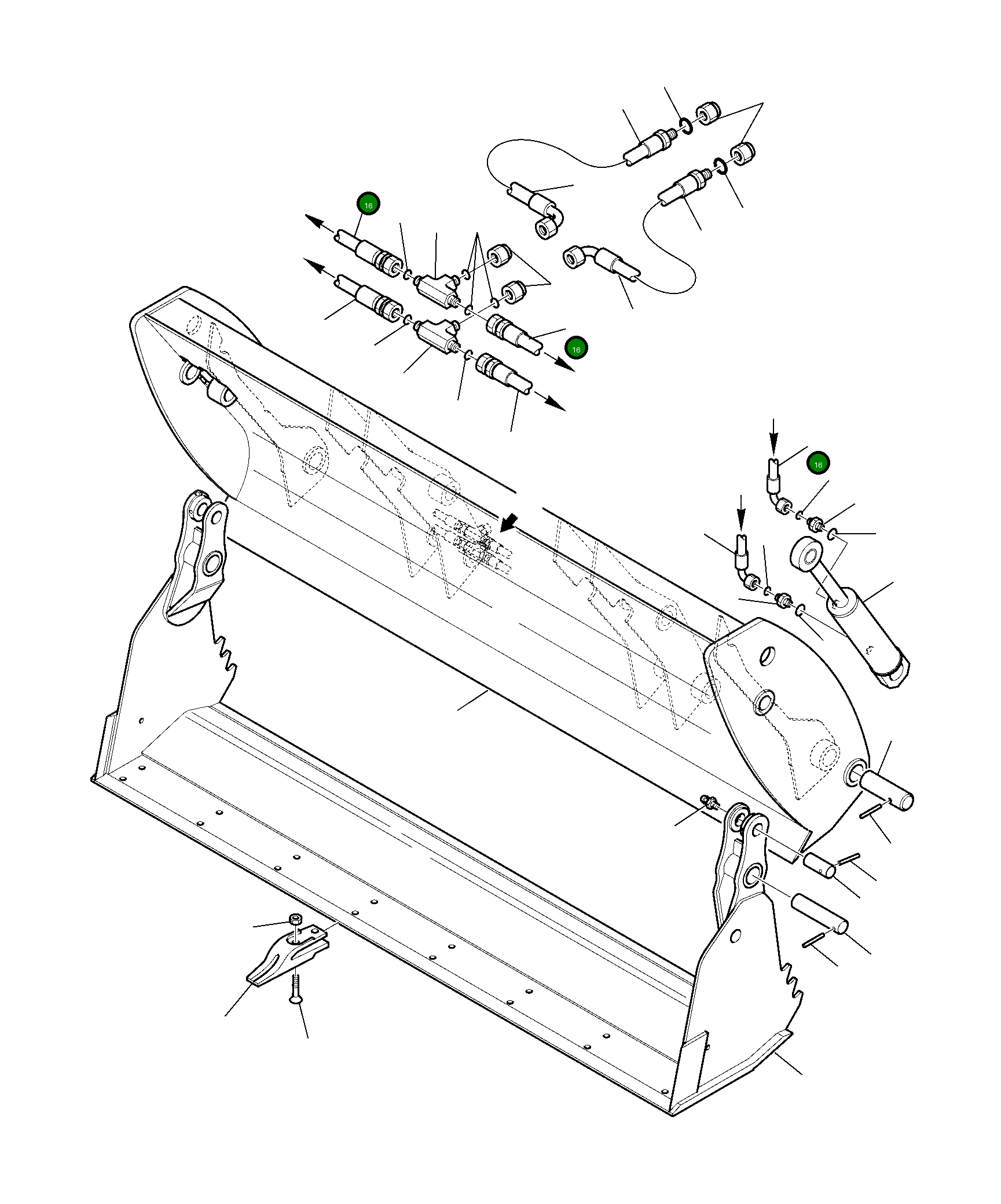 Шланг 42N-62-13970 Komatsu