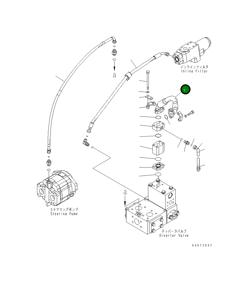 Шланг 426-62-31270 Komatsu