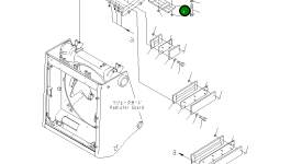 Тканевый элемент 195-862-6210 Komatsu