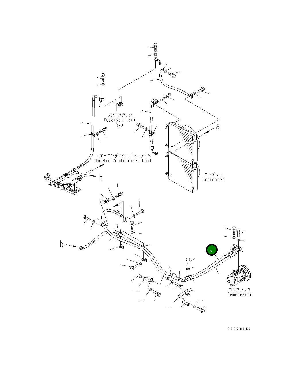 Шланг 423-S62-3121 Komatsu