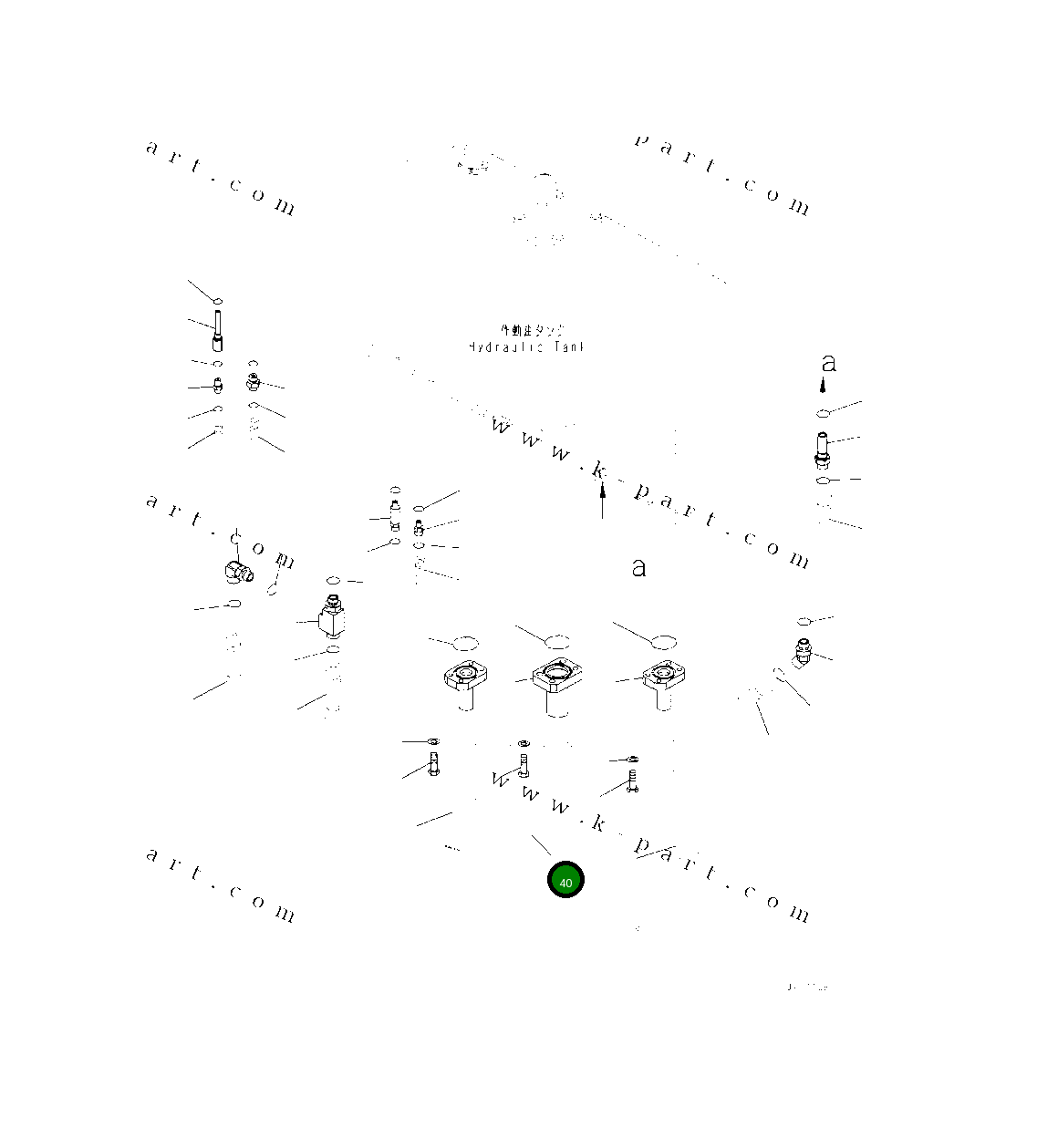 Шланг 419-62-51320 Komatsu