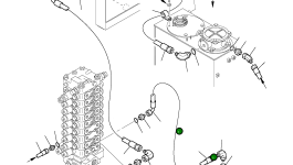 Шланг 21D-09-91580 Komatsu