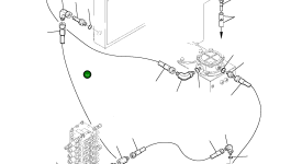 Шланг 21D-09-91490 Komatsu