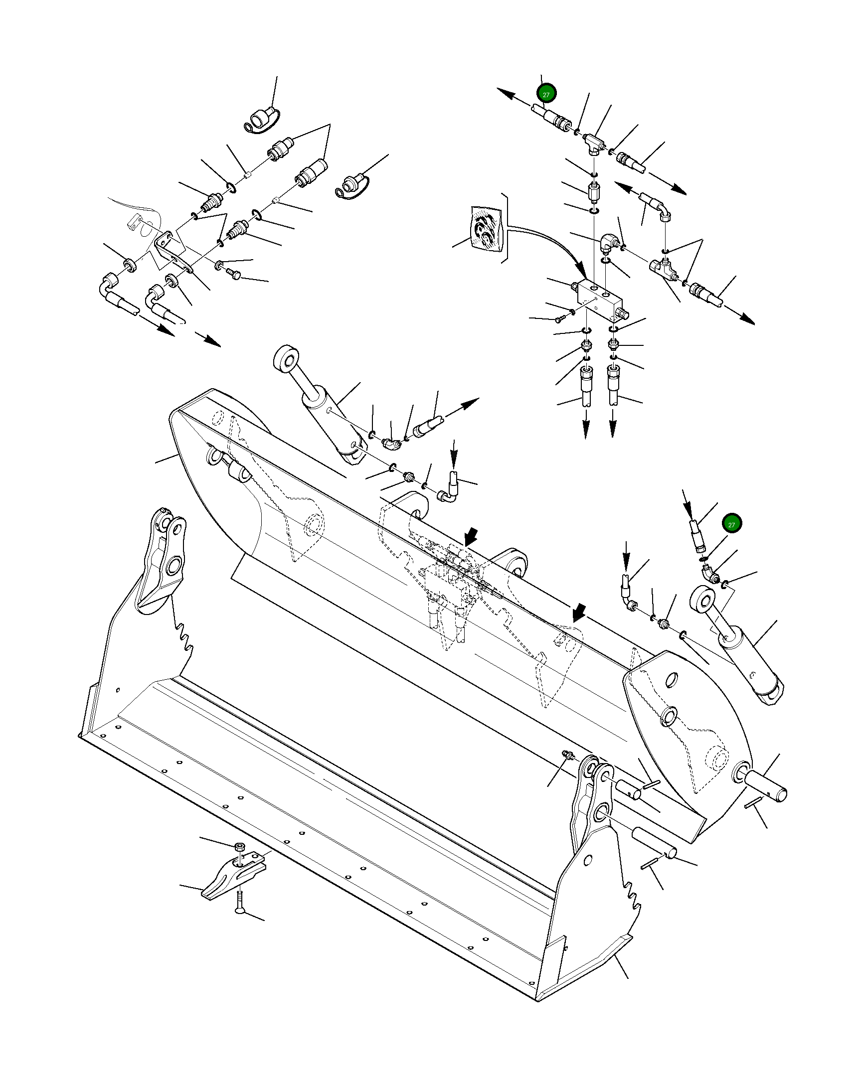 Шланг 395-62-15540 Komatsu