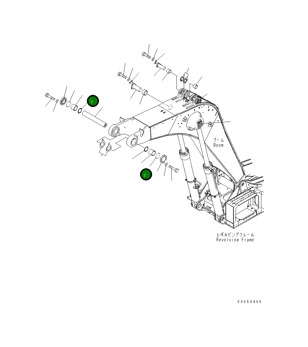 Втулка 21T-70-31211 Komatsu