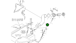 Шланг 21W-04-38122 Komatsu