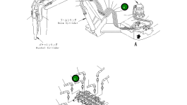 Шланг YM172423-78250 Komatsu