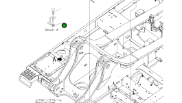Гайка 01580-11005 Komatsu