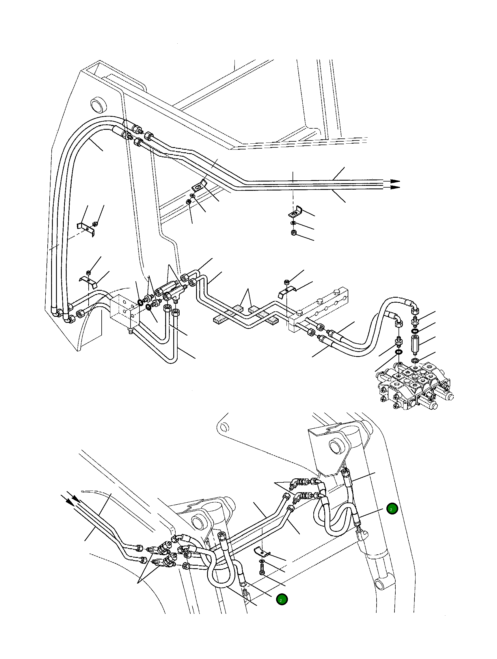 Шланг 392067013 Komatsu
