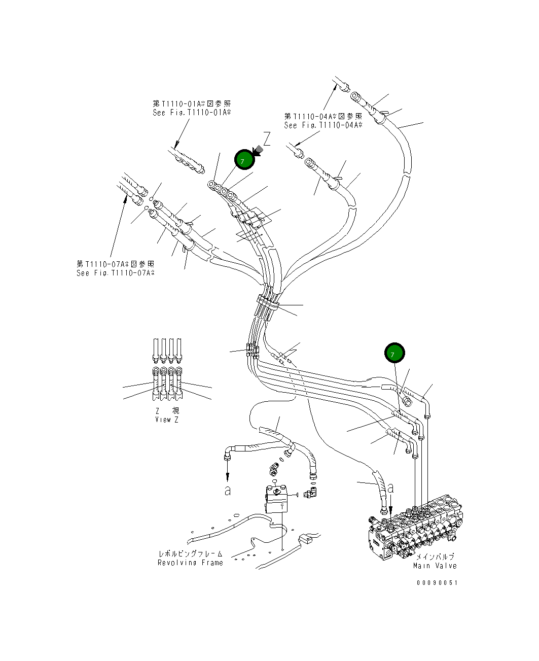 Шланг 22L-62-32412 Komatsu