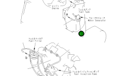 Шланг YM172124-14610 Komatsu