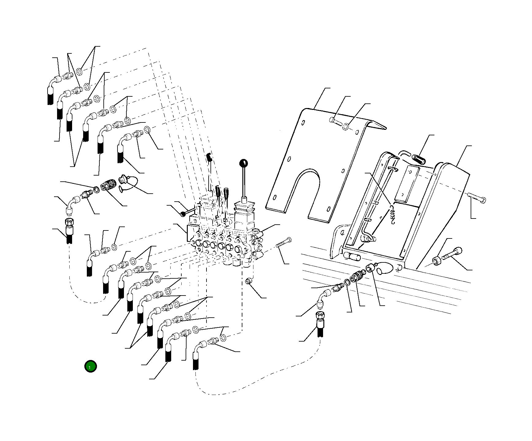 Шланг UE0000131 Komatsu