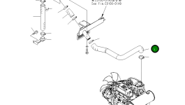 Шланг 22L-01-27230 Komatsu