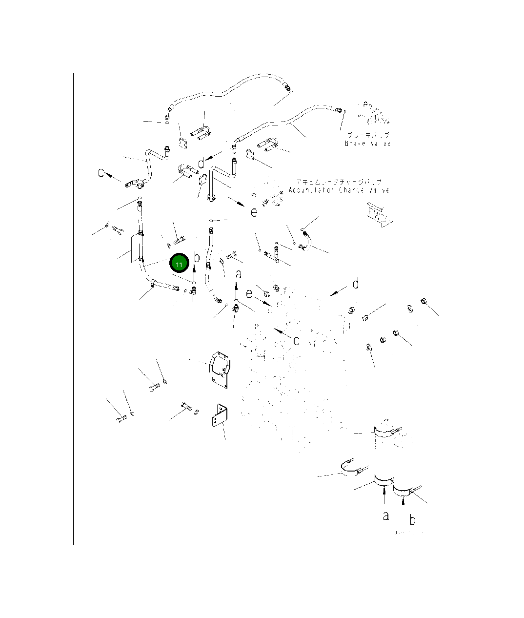 Шланг 421-43-67731 Komatsu