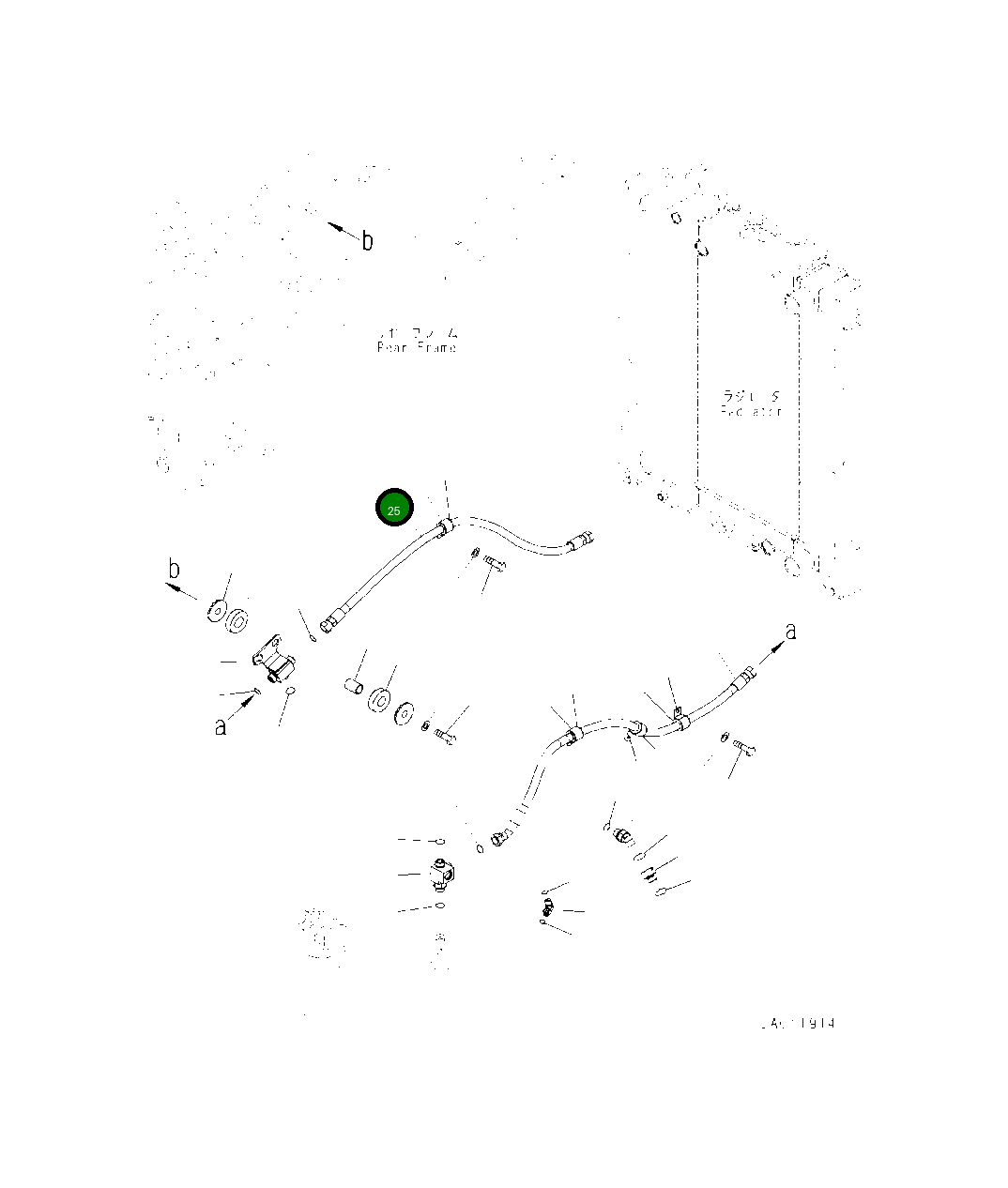 Шланг 418-62-52690 Komatsu