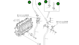 Шланг 22U-62-12314 Komatsu