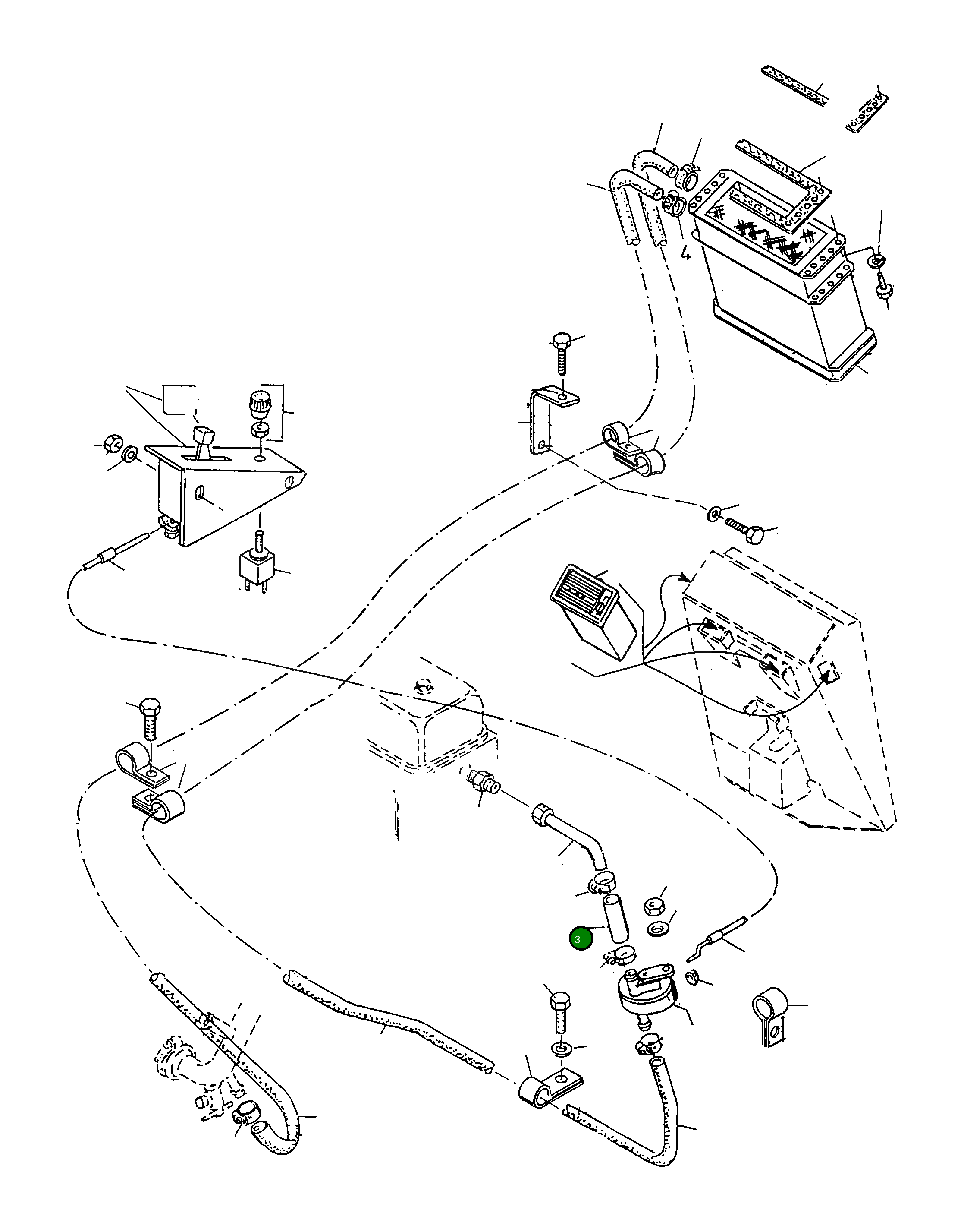 Шланг 4700057X1 Komatsu