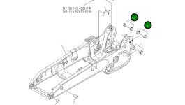 Втулка 17M-21-25111 Komatsu