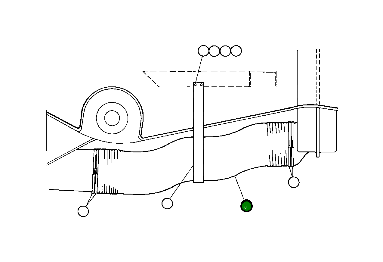 Шланг TX9019 Komatsu