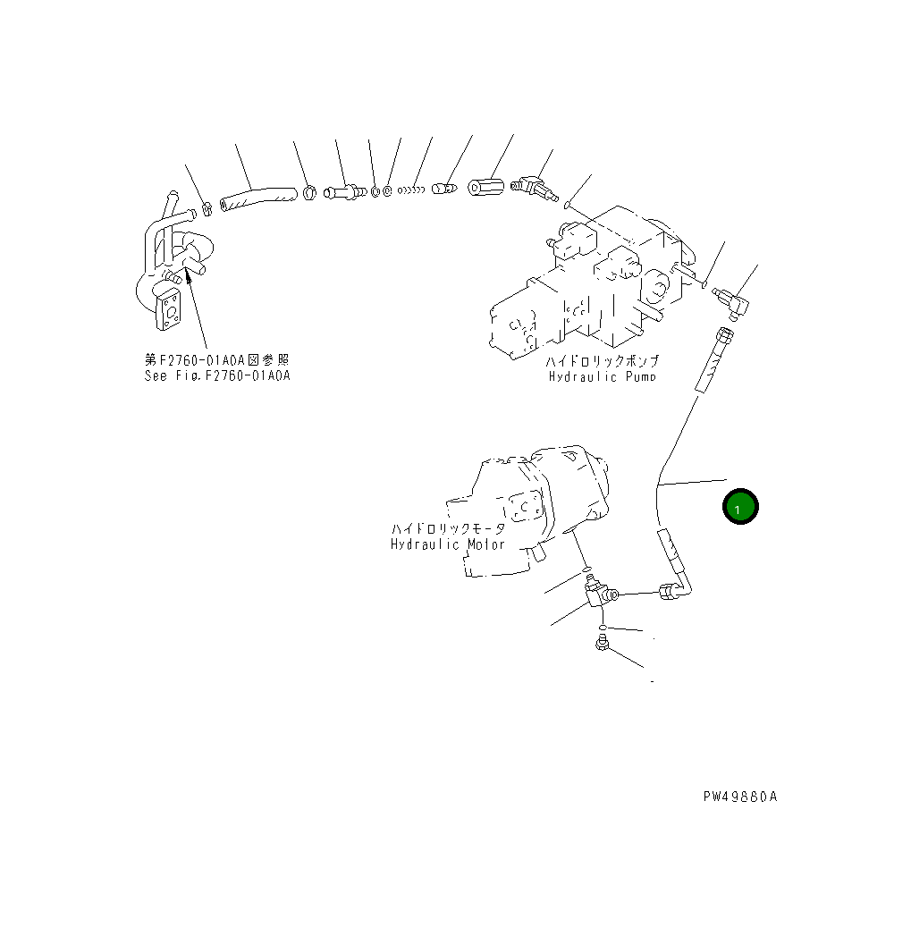 Шланг 363-18-31560 Komatsu
