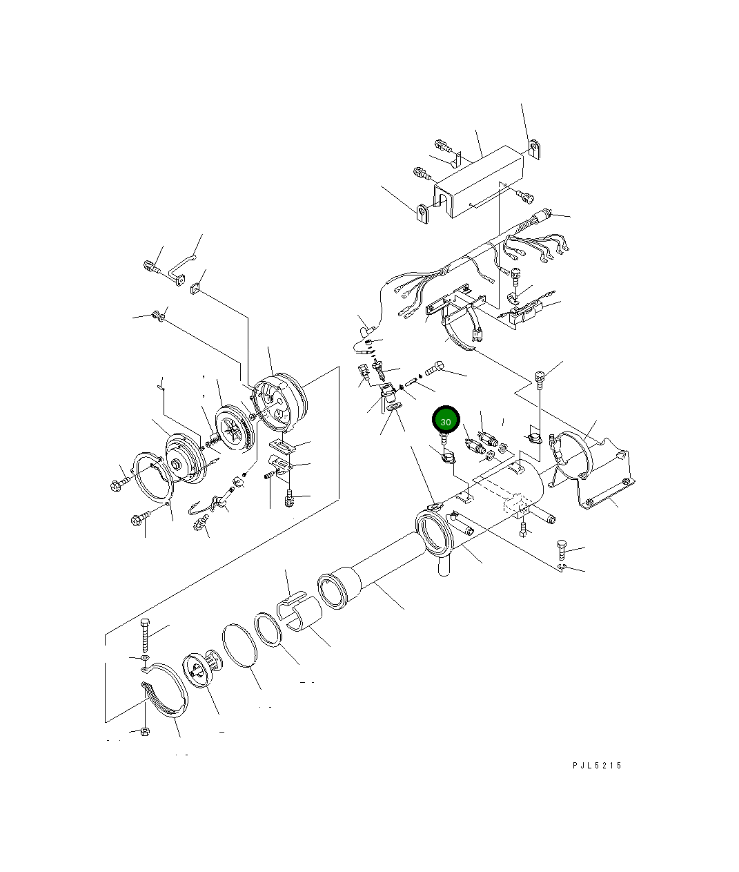 Шланг MK016 184 Komatsu