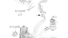 Шланг 22B-62-17620 Komatsu