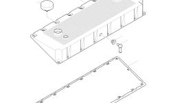 Винт M8X1.25X40 3899757 Komatsu