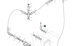 Шланг 392011168 Komatsu