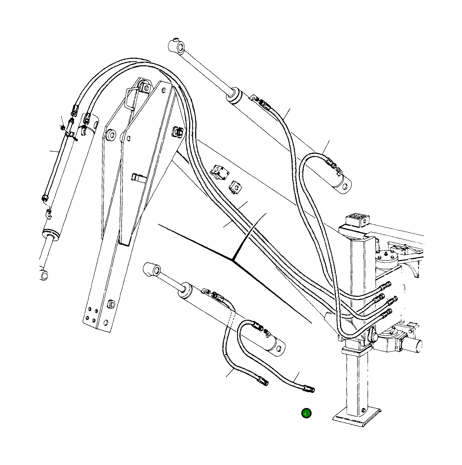 Шланг UE3050216 Komatsu