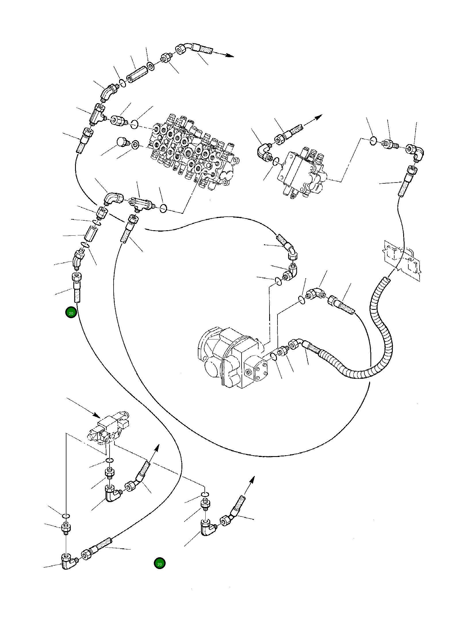 Шланг 392185016 Komatsu