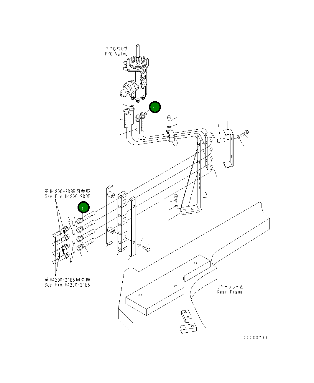 Шланг 427-62-23820 Komatsu