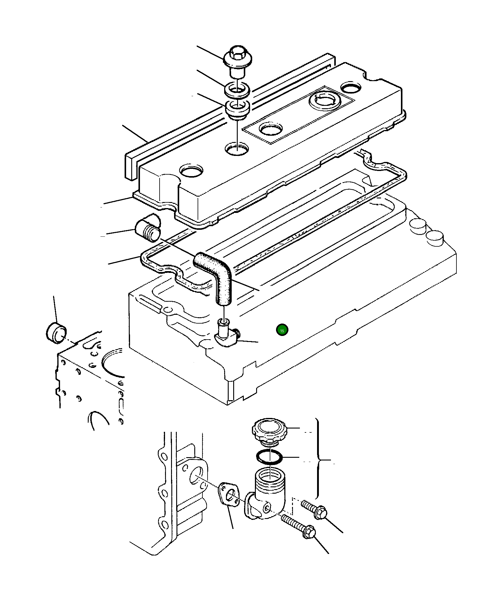 Шланг 6810-51-7210 Komatsu