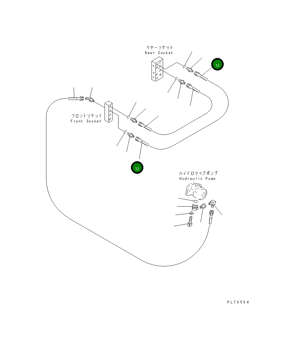 Шланг 267-97-62345 Komatsu
