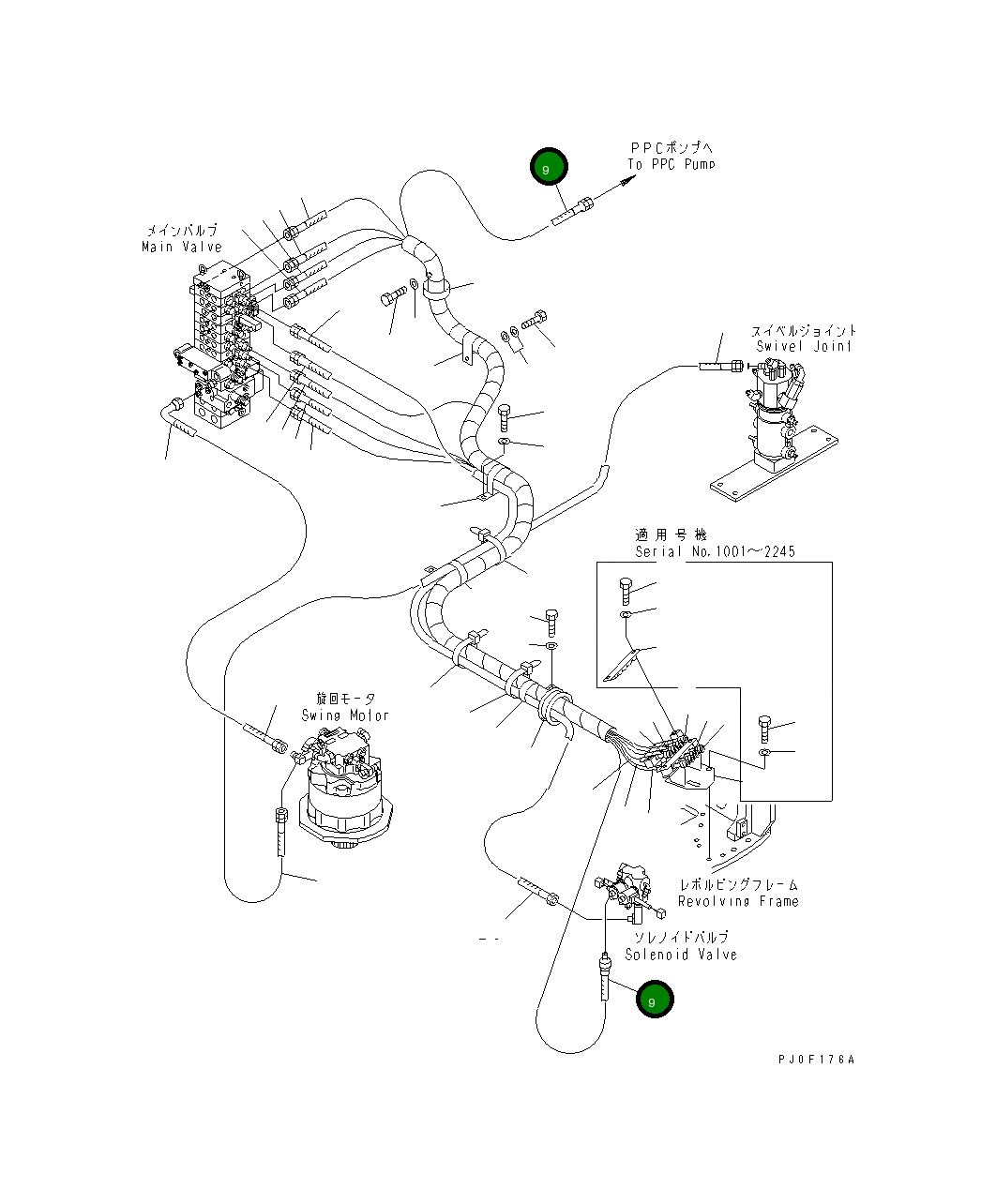 Шланг 22M-62-13151 Komatsu