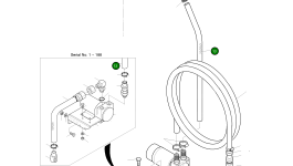Шланг 520L 2185-1247D128 Komatsu