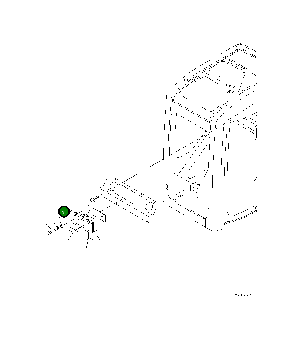 Втулка 22K-54-18170 Komatsu