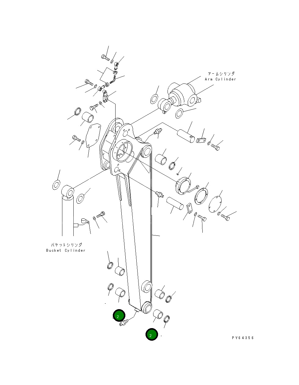 Втулка 20S-70-71230 Komatsu