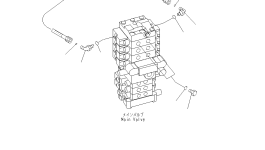 Шланг 21W-62-43330 Komatsu