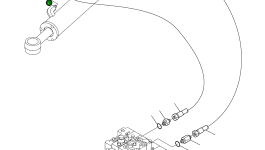 Шланг 392377004 Komatsu