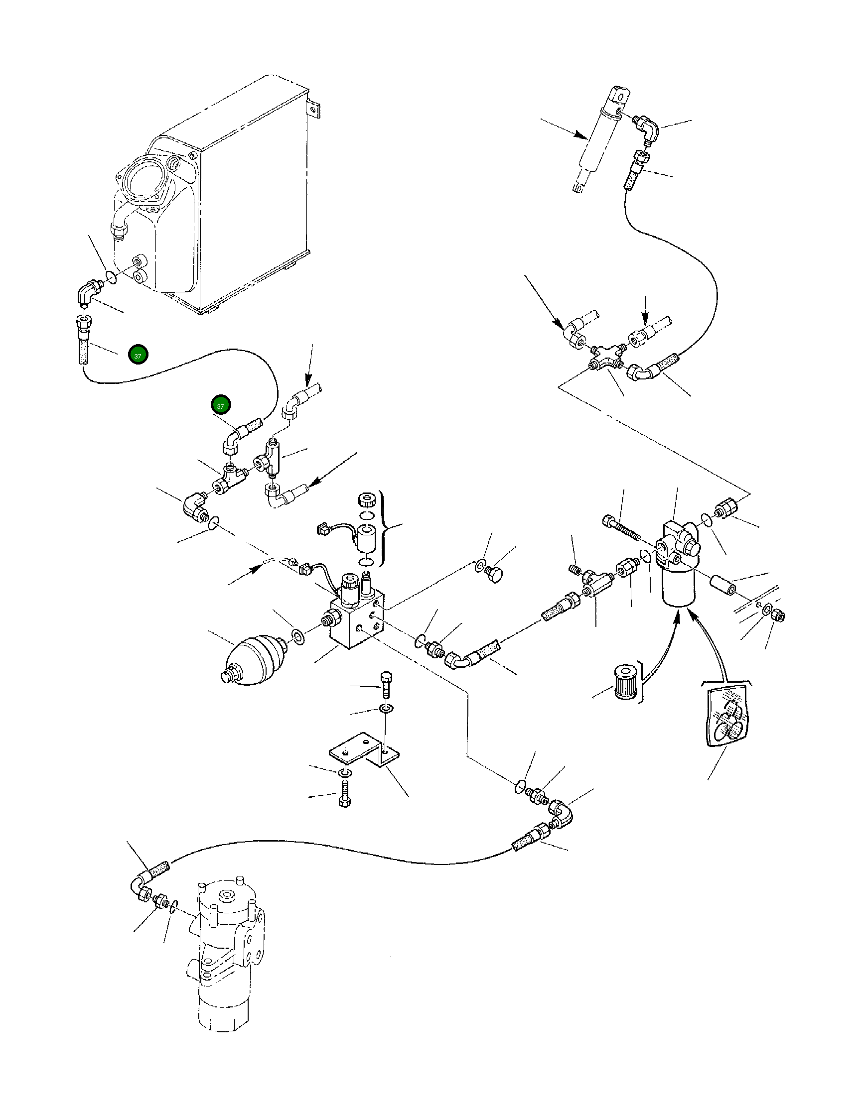 Шланг 392368081 Komatsu