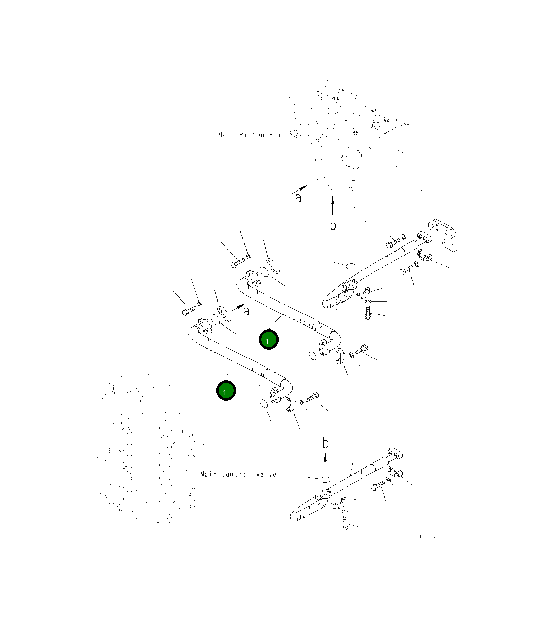 Шланг 2A5-62-11242 Komatsu