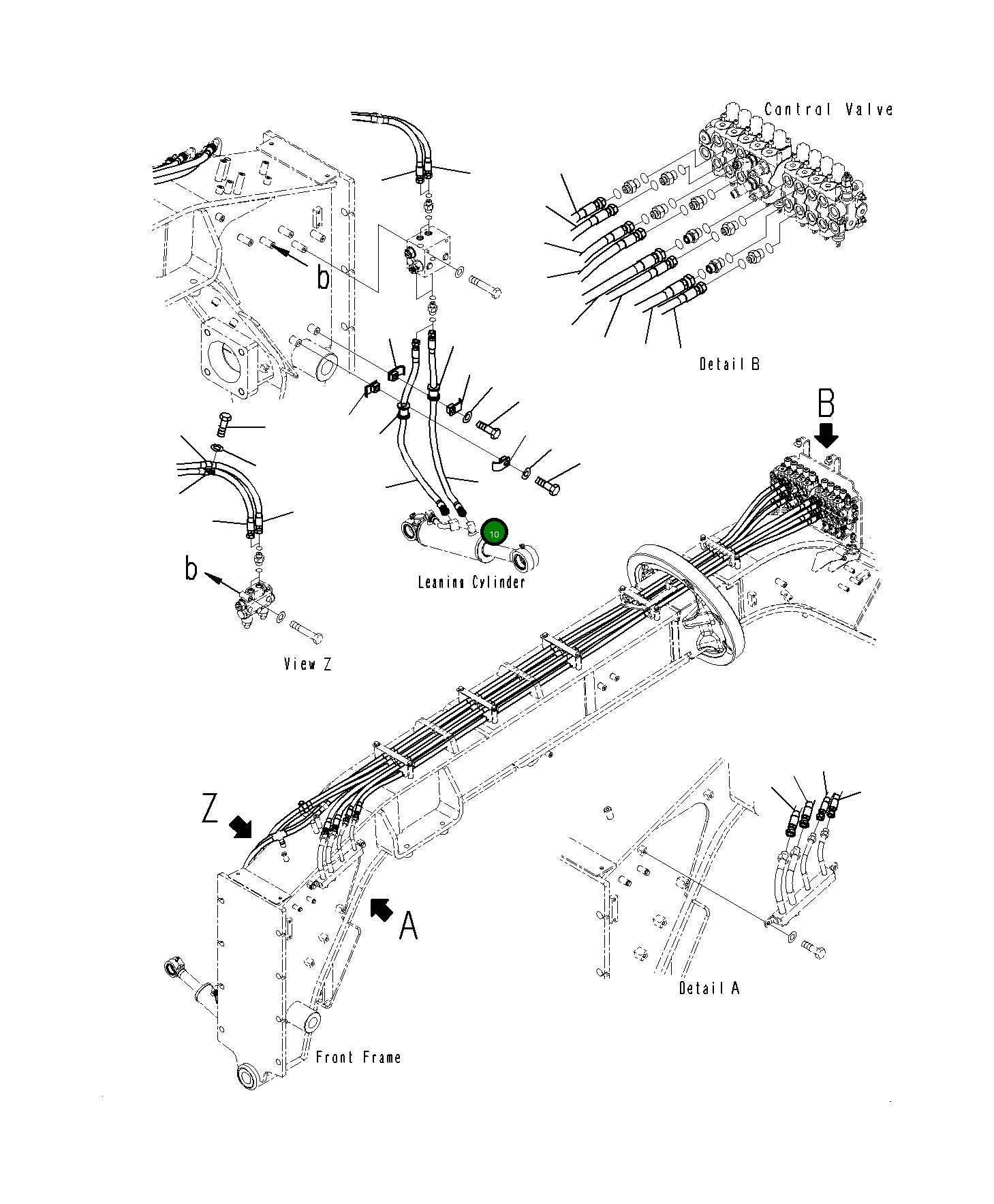 Шланг 23H-60-15620 Komatsu
