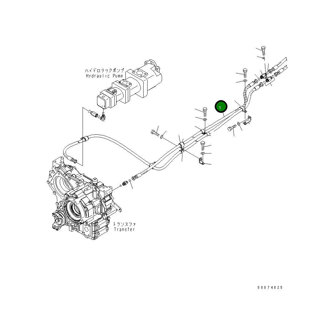 Шланг 419-14-31251 Komatsu