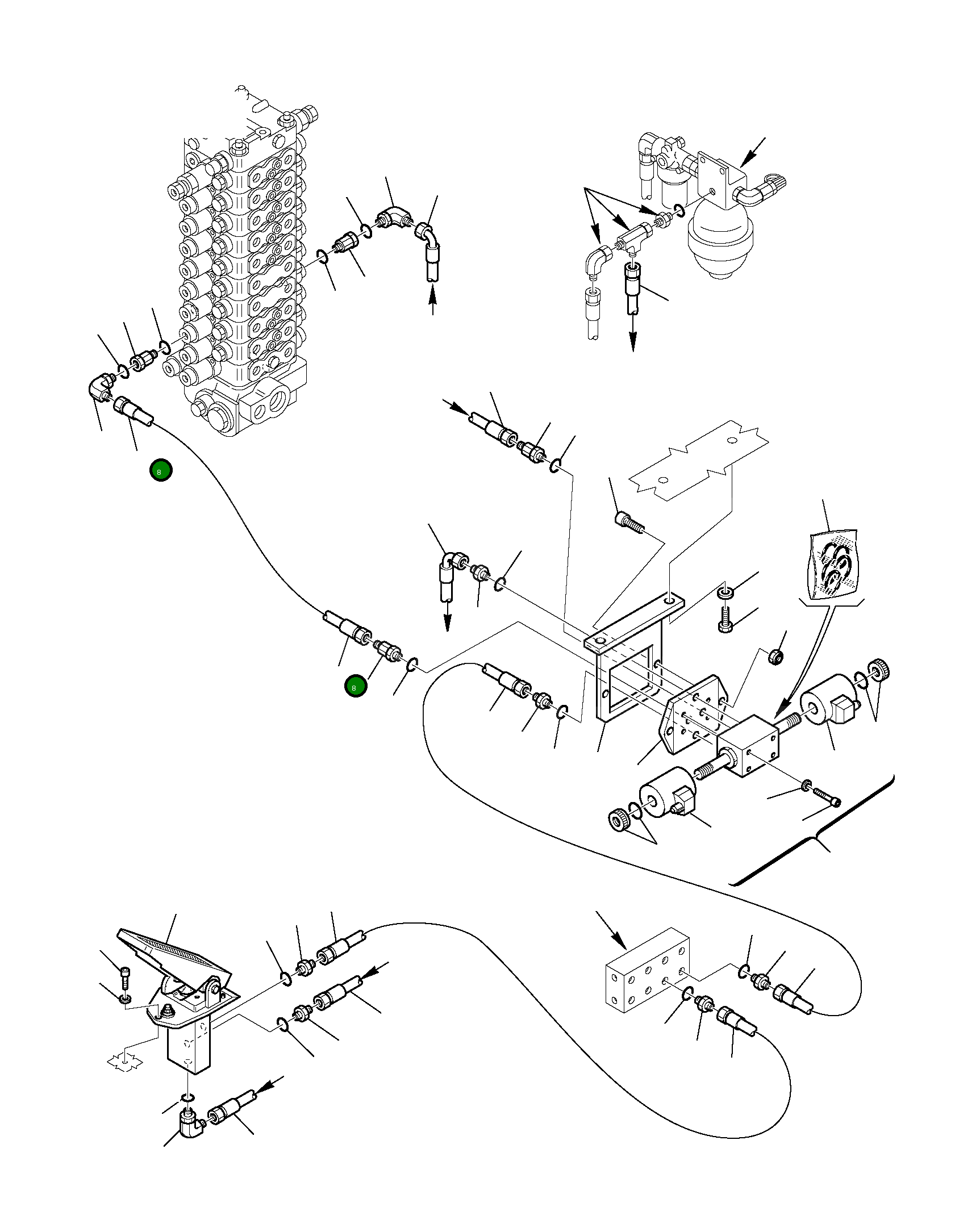 Шланг 226-09-11240 Komatsu