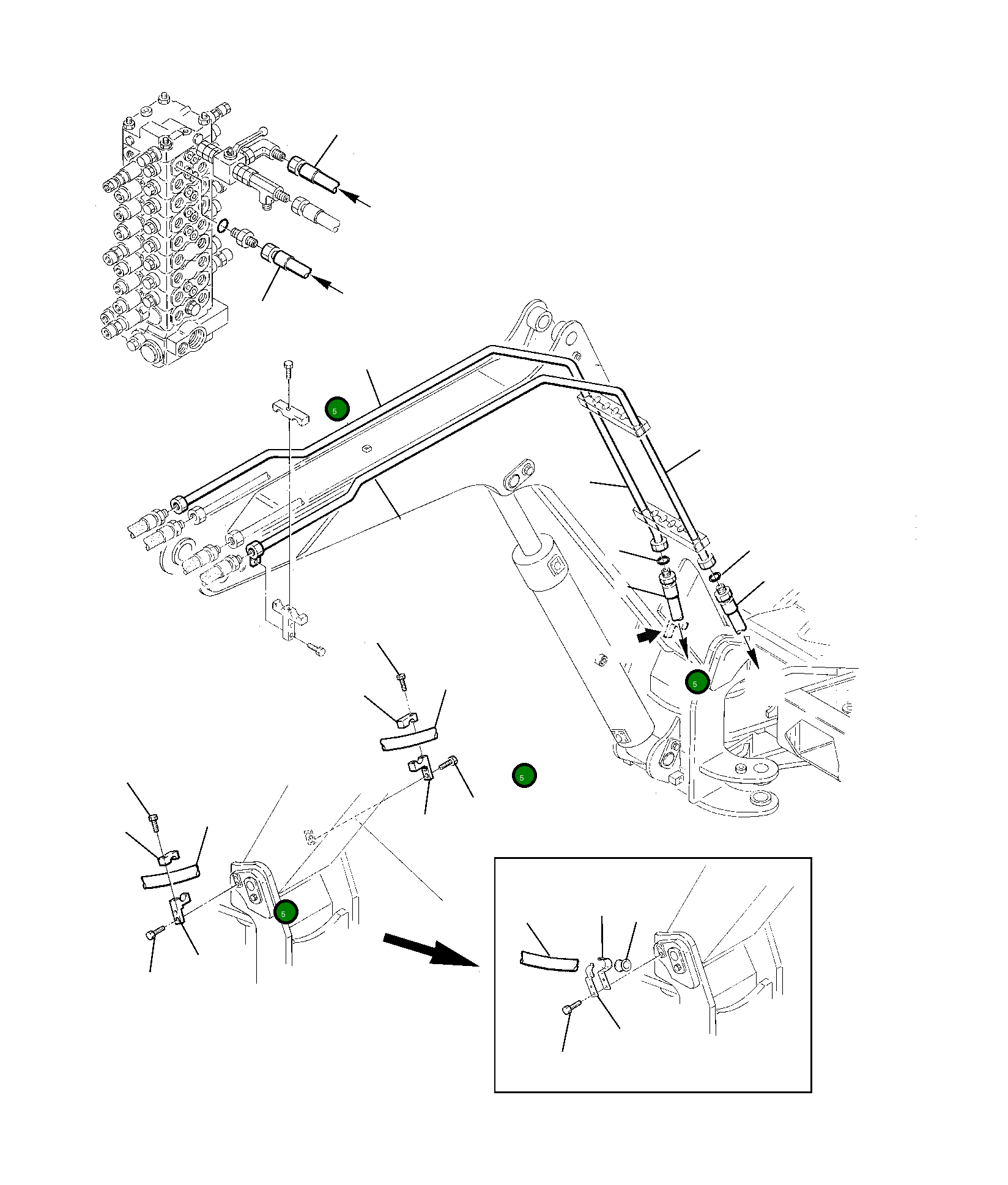 Шланг 226-09-11660 Komatsu