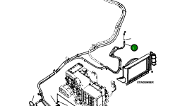 Шланг, A/C 20Y-810-1351 Komatsu