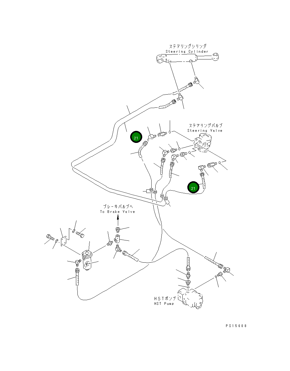 Шланг 267-97-52381 Komatsu
