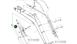 Шланг 22K-62-23161 Komatsu
