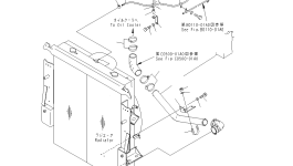 Шланг 569-03-88460 Komatsu