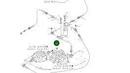 Шланг 21X-62-23391 Komatsu